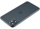 Tapa trasera verde medianoche usada para iPhone 11 Pro Max (A2161, A2218, A2220) con puerto de carga y piezas.