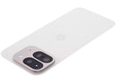 Tapa trasera usada Google Pixel 9 Pro Fold, color Porcelain, con orificios para cámara y flash.