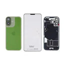 Tapa trasera con MagSafe, NFC y flex de linterna original iPhone 17 (Sage)