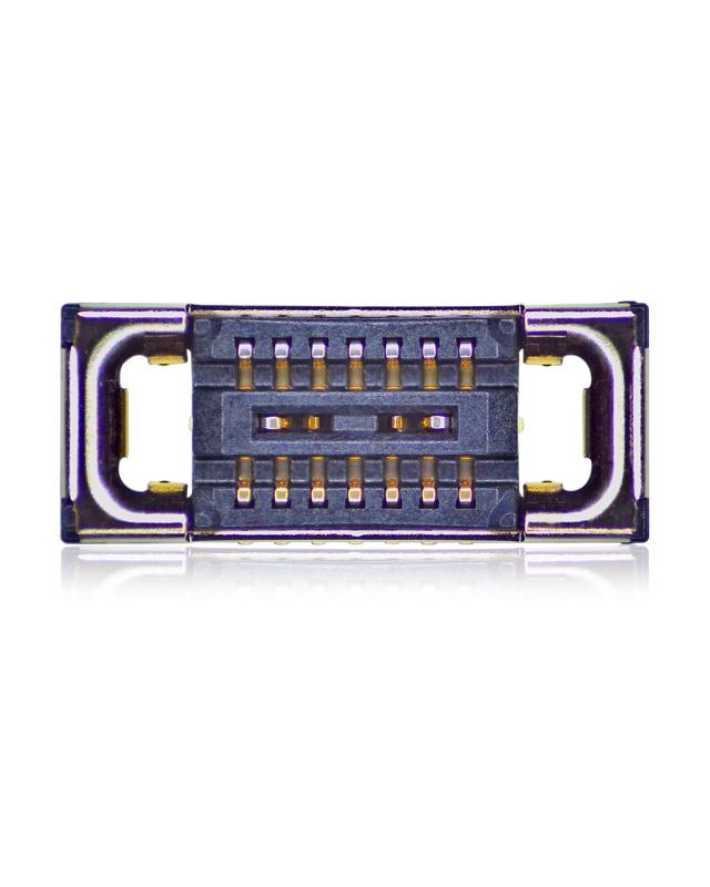 Conector FPC de 14 pines para iPhone XS / XS Max disponible en Guatemala para reparaciones rápidas.