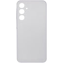 Tapa trasera gris para Samsung Galaxy A16 5G/4G con lente de cámara, repuesto original.