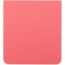 Tapa trasera inferior de repuesto para Samsung Galaxy Z Flip 7 5G en color coral rojo, sin logo.