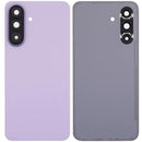 Tapa trasera violeta claro para Samsung Galaxy A37 5G (A376) con lente de cámara, repuesto aftermarket.