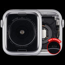 Tapa trasera Apple Watch SE 1ra generación A2352 de aluminio plateado, usada, para reparación GPS 44mm.