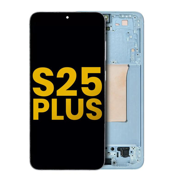 Reparación de pantalla OLED con marco para Samsung Galaxy S25 Plus 5G en Guatemala.