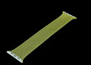 Correa Apple Braided Solo Loop chartreuse para Apple Watch 44mm-49mm, talla 7 (Medium), trenzada y sin broches.