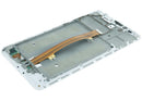 Pantalla LCD original blanca para Huawei Mate 7 (MT7-TL10) con display y frente, ideal para reparación de pantalla rota.