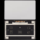 Trackpad plateado original para MacBook Pro 16" (A3403/A3186) 2024, repuesto para reparación.
