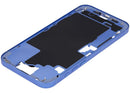 Chasis medio ultramarino para iPhone 16 Plus (versión US) con botones de encendido y volumen, repuesto A3108.