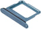 Compra la bandeja doble SIM para iPhone 16 / 16 Plus en Guatemala, ideal para reparaciones o como accesorio, disponible en color teal.