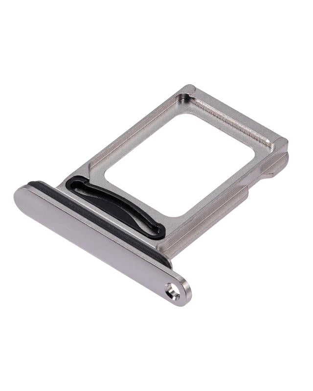 Bandeja para tarjeta SIM dual para iPhone 11 Pro / 11 Pro Max (Plata Mate)