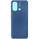 Tapa trasera original Xiaomi Redmi 12C Ocean Blue, repuesto para reparación, back cover vibrante.
