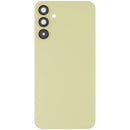 Tapa trasera Personality Yellow para Samsung Galaxy A15 5G (A156) con lente de cámara, repuesto Aftermarket Plus.
