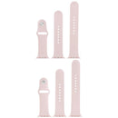 Correa sport Apple Watch 44mm Pink Sand, silicona suave, con cierre de pin, compatible Series 4, 5, 6, SE.