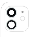 Lente de cámara trasera verde para iPhone 12/12 Mini con bracket y aro, repuesto Aftermarket Plus (10 pack).