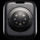 Tapa trasera de aluminio Space Black para Apple Watch Series 7 41mm GPS, con sensores de salud.