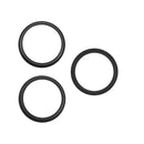 Aro de cámara trasera negro titanio para iPhone 15 Pro (A2848, A3101, A3102, A3104), paquete de 10.