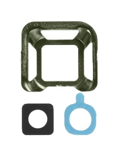 Reparación de lente de cámara trasera verde para Samsung Galaxy S5 Active en Guatemala.
