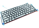 Retroiluminación de teclado para MacBook Air 15 (2025) modelo A3241, diseño US English. Iluminación de teclado Apple.