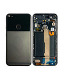 Tapa trasera negra usada para Google Pixel XL, carcasa de repuesto G-2PW2200 para reparación.