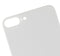 Tapa trasera con adhesivo 3M para iPhone 8 Plus (Sin logo / Hueco grande para camara) (Plata)