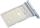 Bandeja dual SIM azul cielo para Samsung Galaxy S26 Plus, repuesto original GH81-29098B, porta chip.