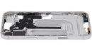 Chasis medio blanco para iPhone 16 Plus con botones de encendido y volumen, repuesto Aftermarket Plus.