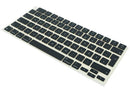 Kit de teclas Space Black para MacBook Air/Pro (2021-2026) con diseño alemán, ideal para reemplazar el teclado.