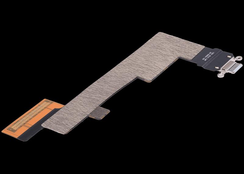 Encuentra el cable flex de puerto de carga iPad Air 4 (Version 4G) usado OEM retirado en Guatemala para tus reparaciones de iPad.