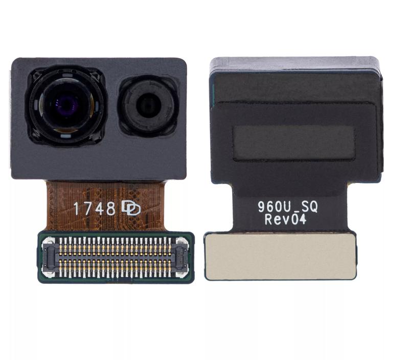 Reparación de cámara frontal Samsung Galaxy S9 (versión US) con componentes originales en Guatemala.
