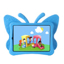 Protector infantil a prueba de golpes con diseño de mariposas en color azul claro para iPad Air 4, Air 5 y Pro 11 en Guatemala.