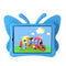 Protector infantil a prueba de golpes con diseño de mariposas en color azul claro para iPad Air 4, Air 5 y Pro 11 en Guatemala.