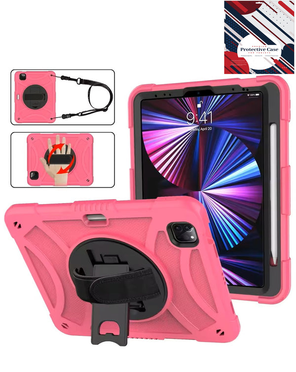 Funda ajustable de alta resistencia con correa para hombro para iPad Air 4 / Air 5 / Pro 11 en Guatemala.