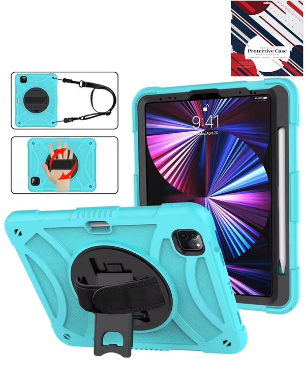 Protege tu iPad Air 4, Air 5 o Pro 11 con esta funda resistente y ajustable con correa de hombro en Guatemala.