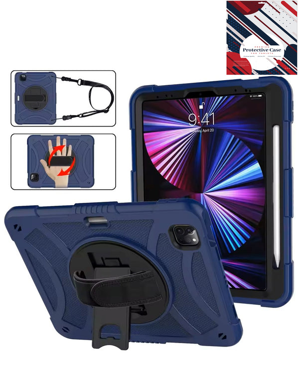 Encuentra la mejor funda heavy duty ajustable con correa de hombro para iPad Air 4/Air 5/Pro 11 en Guatemala en SlowBack.
