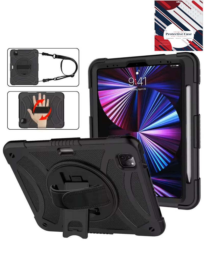 Encuentra el mejor estuche resistente ajustable a mano con correa de hombro para iPad Air 4 / Air 5 / Pro 11 en Guatemala.