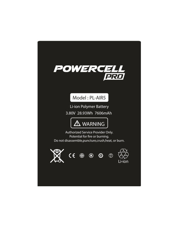 Encuentra la mejor batería POWERCELL PRO para iPad Air en Guatemala en nuestro taller de reparaciones autorizado.
