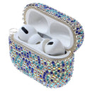 Funda AirPods 1/2 bling diamond de doble capa