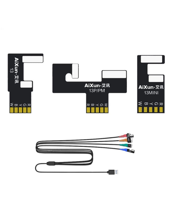 Reparación de puerto de carga AiXun P2408S para iPhone 13 en Guatemala.
