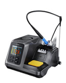 Estación de soldadura inteligente AiXun T320 con mango T210 y 3 puntas de precisión, kit estándar para soldar componentes electrónicos.