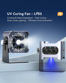 AIXUN LF03 4 en 1: iluminación, extracción humos, curado UV y ventilador de enfriamiento SlowBack.