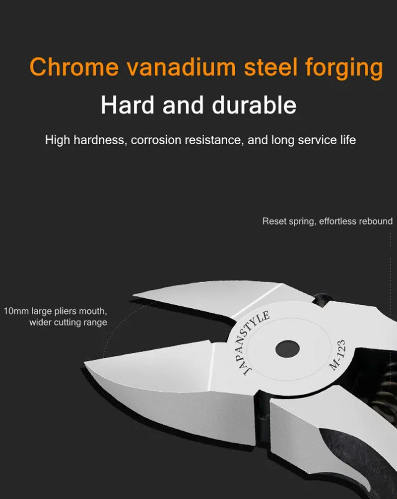Encuentra los mejores alicates diagonales AMAOE M123 de 5 pulgadas en Guatemala, disponibles en acero al cromo vanadio.
