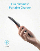 Bateria Anker Powercore III con puerto de carga lightning incorporado (BLACK) (5000 mAh)
