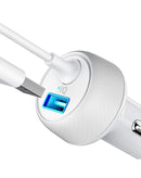 Cargador para coche Anker Powerdrive 2 Elite (24W) (Blanco)