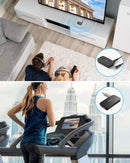 Transmisor Bluetooth Anker Soundsync portátil negro, ideal para audio inalámbrico en casa o coche.