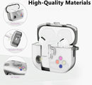 Funda TPU para AirPods 1/2 con diseño de consola de juegos en color blanco en Guatemala.
