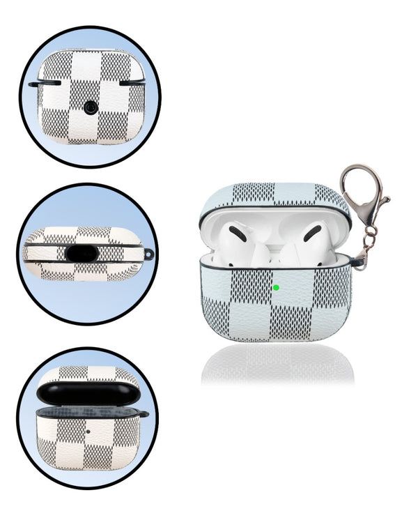 Compra el estuche de cuero original para AirPods 3 WHITE en Guatemala, en SlowBack, tu mayorista de accesorios en Guatemala.