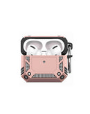 Protector resistente color rosa dorado para AirPods 3 ideal para proteger en Guatemala.