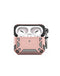Protector resistente color rosa dorado para AirPods 3 ideal para proteger en Guatemala.