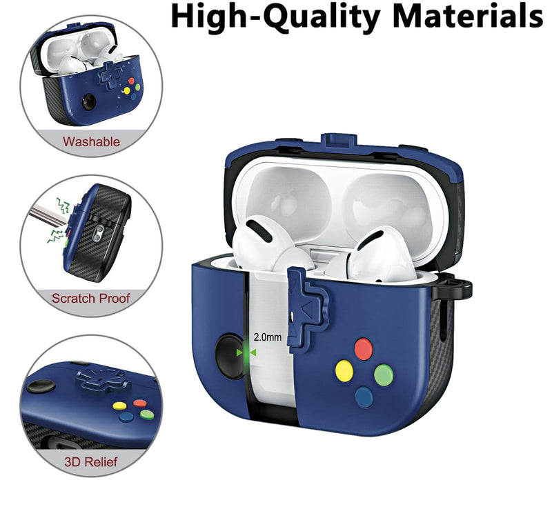 Encuentra la mejor funda TPU con diseño de consola de juegos para AirPods 4 en Guatemala, disponible en SlowBack.